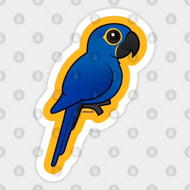 Birdorable Hyacinth Macaw Sticker by birdorable